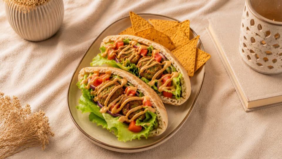 Veggie Patty Pita Pocket