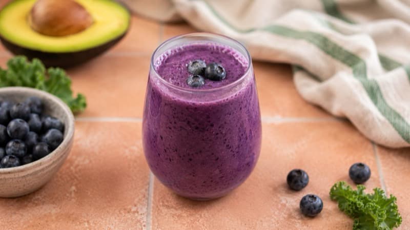 Blue Oatberry Smoothie