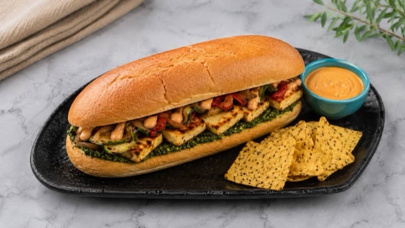 Smoky Tofu Sandwich