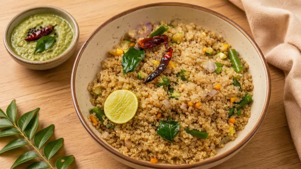 Vibrant Quinoa Upma